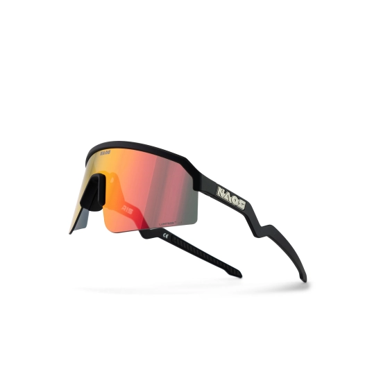 1 Naos Ziris - Regular - Matte Black / Black Red