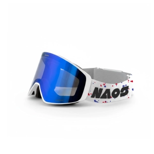 1 Naos Selva Snow Small - Photochromic - Matte White / White Funfetti / Blue