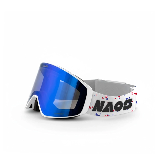 1 Naos Selva Snow - Photochromic - Matte White / White Funfetti / Blue