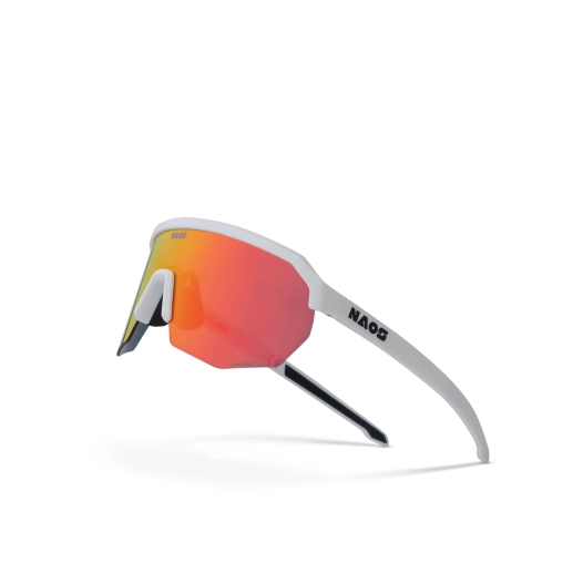 1 Naos Helbo - Regular - Matte White / Black Red