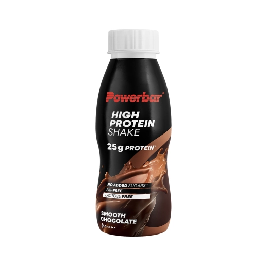 PowerBar High Protein Shake (12 X 330ml) - Smooth Chocolate
