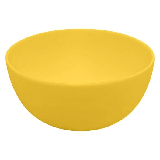 bol a cereales en rpet mimosa yellow ã˜ 14cm h7cm - livwise point virgule
