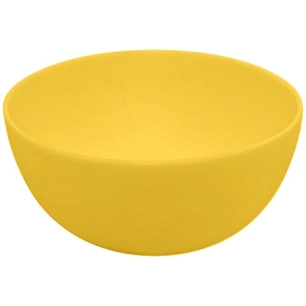 bol a cereales en rpet mimosa yellow ã˜ 14cm h7cm - livwise point virgule