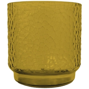 verre en rpet transparant mimosa yellow 400ml - livwise point virgule