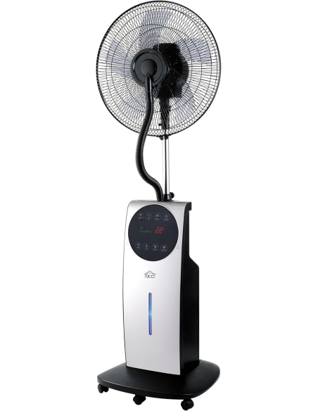 ventilateur dcg humidificateur,refroidisseur,ioniseur,répulsif anti-moustique 5 pales,3 vitesses - dcg s.r.l