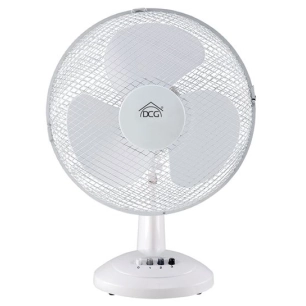 ventilateur dcg de table 40cm 45w blanc - dcg s.r.l