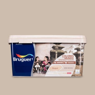 peinture murs et plafonds, couleur népal beige naturel, 4 l