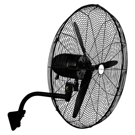 ventilateur industriel mural mistral xl 180 w ø70 cm, 70 x 51 x 76 cm