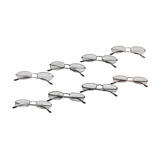 lunettes de lecture, couleurs assorties, euro/uni