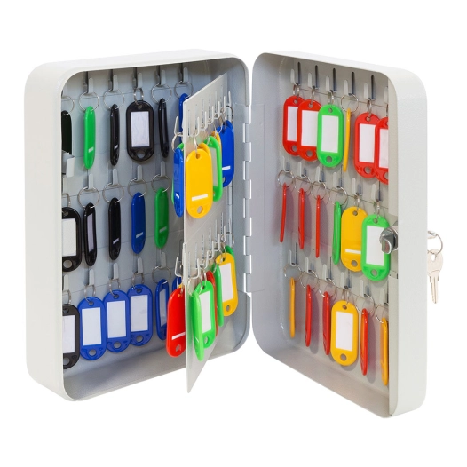 armoire pour 60 clés avec crochets fixes, 180 x 80 x 250 mm
