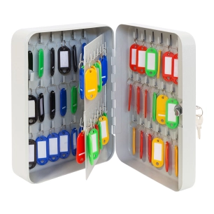 armoire pour 60 clés avec crochets fixes, 180 x 80 x 250 mm