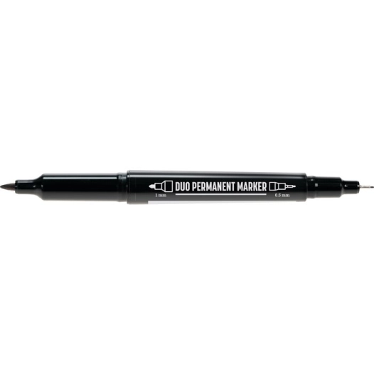 marqueur perm. deux mines noir
