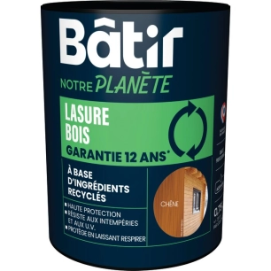 bat. lasure 12 ans 0.75l chêne