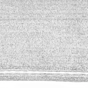 filet d'ombrage et de confidentialité haut de gamme, 230 g/m², blanc, 3 x 4 m