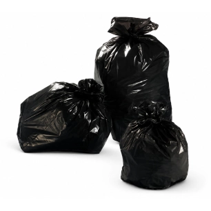 sacs poubelle noirs traditionnels 130l rouleau de 20 sacs sacs poubelle noirs traditionnels 130l rouleau de 20 sacs - publi emba