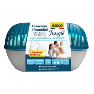 absorbeur d'humidité jungle xl + 1 recharge 1 kg + 1 recharge offerte absorbeur d'humidité jungle xl + 1 recharge 1 kg + 1 recha