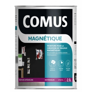 2.5 peinture magnétique noire peinture magnétique noire - comus