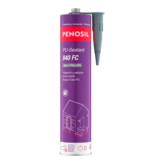 mastic polyuréthane, colle et scelle, pu-840 fc gris, 300 ml