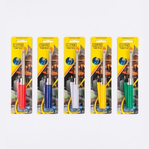 allume-gaz rechargeable tube+, couleurs assorties, blister