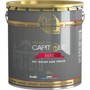 peinture innova capitole premium mat chaulé blanc 20kg - innova