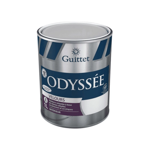 peinture guittet odyssée 2 velours base gup 1l - guittet