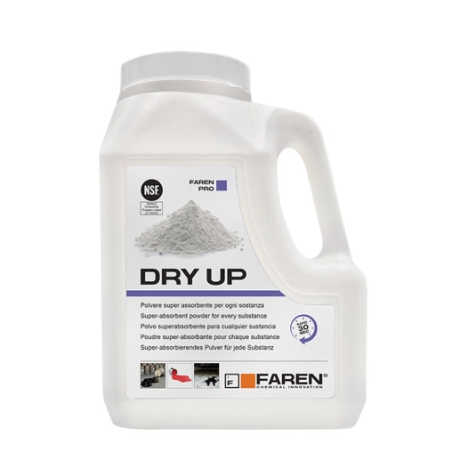 poudre super absorbante réutilisable dry'up faren 900g - faren