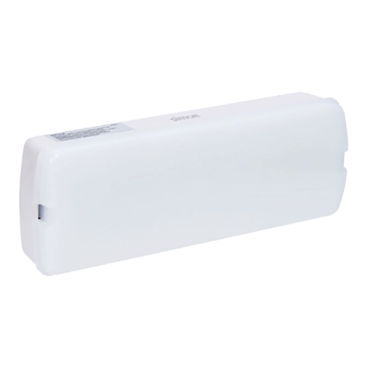 luminaire d'urgence led, 3,5 w, 200 lm, ip20, 240 x 80 x 40 mm
