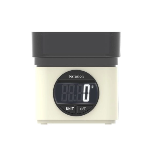 terraillon balance de cuisine crème - ba22mythiccreme - terraillon