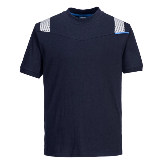 wx3 t-shirt résistant à la flamme - taille xl - marine - portwest