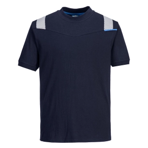 wx3 t-shirt résistant à la flamme - taille xs - marine - portwest