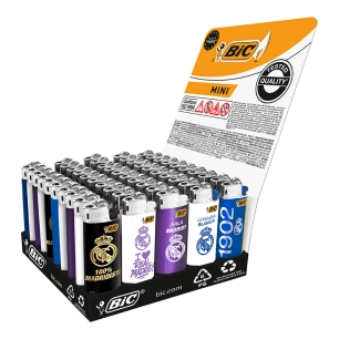 briquet mini, à pierre, real madrid cf ii, motifs variés