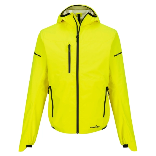 ev4 enhanced packable jacket - taille m - jaune - portwest