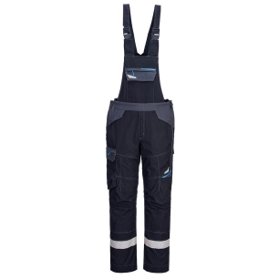 cotte à bretelles modaflame wx3 - taille xxl - marine - portwest