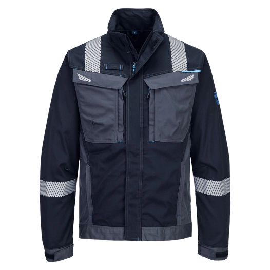 veste de travail modaflame wx3 - taille l - marine - portwest