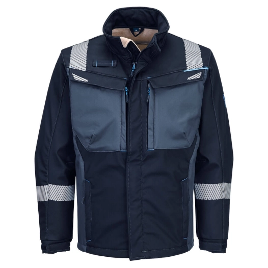 softshell modaflame wx3 - taille xxl - marine - portwest