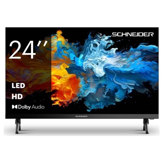 schneider tv led hd - 24a3vg - schneider
