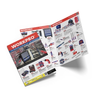 brochure promotionnelle pvd workpro en portugais