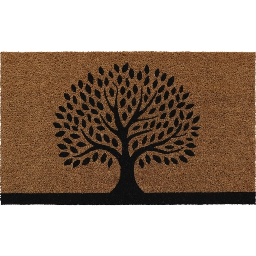 luance tapis imprimé coco/pvc arbre 45x75cm - luance