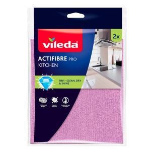 chiffon actifibre pro pour cuisine, 27 x 30,5 cm, 2 unités