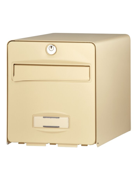 Boîte aux lettres Balthazar Beige Design moderne, installation facile - Burg-Wächter