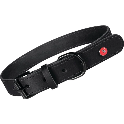 collier cuir class 60cm noir