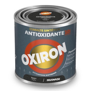 émail synthétique métallique antioxydant noir bluned 250 ml