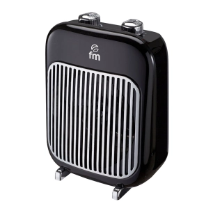 chauffage soufflant anti-basculement tr-2000,2000 w, ip21, noir
