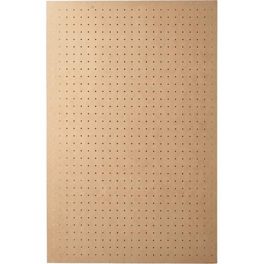 panneau perforé sans crochets, 90 x 60 cm