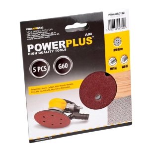 disque de ponçage ø150 mm g60, blister 5 unités