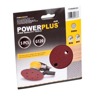 disque de ponçage ø150 mm g120, blister 5 unités