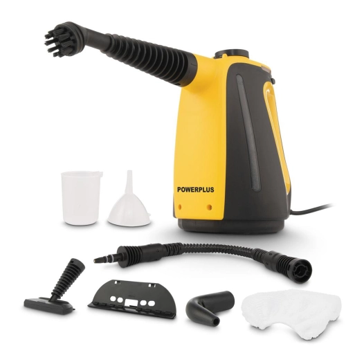 nettoyeur vapeur portable 1350 w, 550 ml, avec accessoires