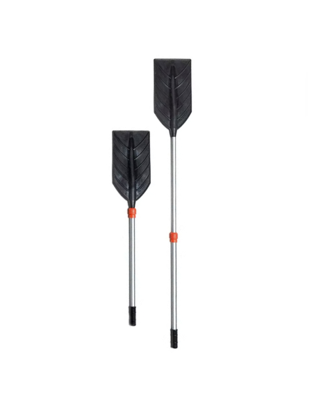 bâton anti-feu extensible, aluminium et caoutchouc, 25 x 199 cm