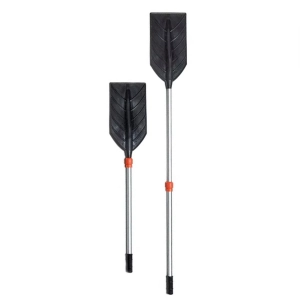 bâton anti-feu extensible, aluminium et caoutchouc, 25 x 199 cm