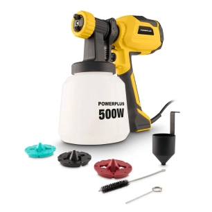 pistolet à peinture hvlp 500 w, 1400 ml